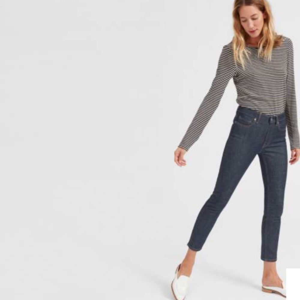NWOT Everlane mid-rise skinny ankle jean